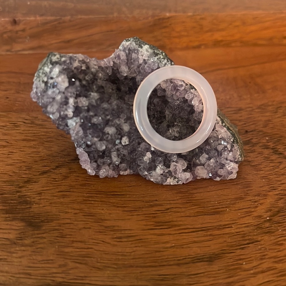 Rose Quartz Band Size 7